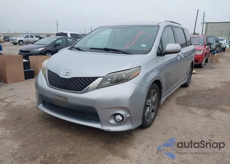 2015 Toyota Sienna Se 8 Passenger from USA, damaged, VIN 5TDXK3DC3FS602265